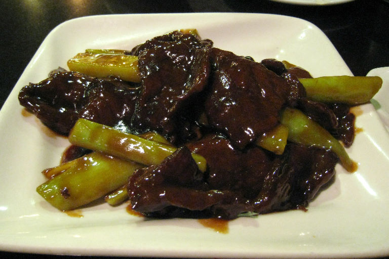 牛肉とアスパラ