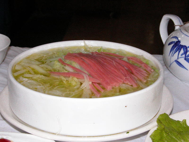 レストランにて