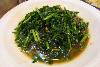 青菜とシジミの炒め物