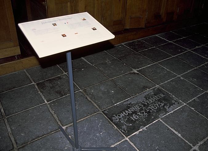 Johannes Vermeer's Grave