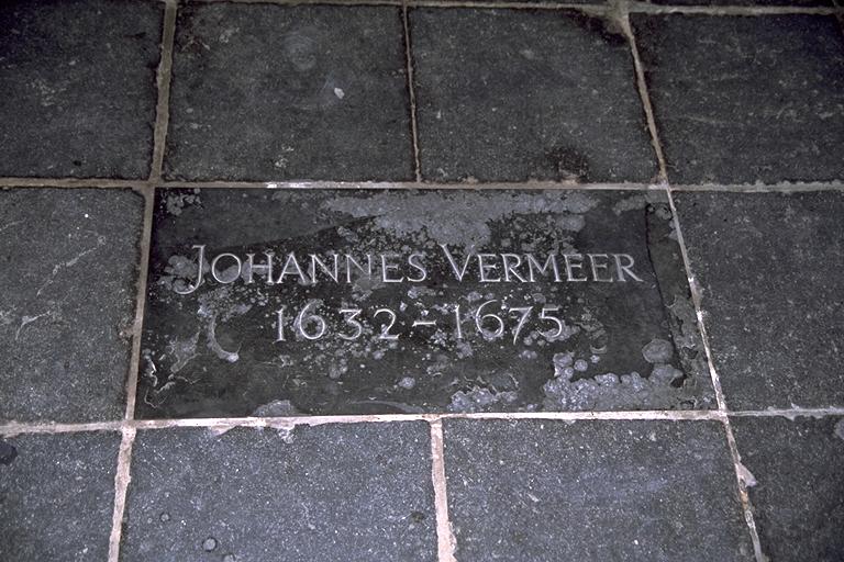 Johannes Vermeer's Grave