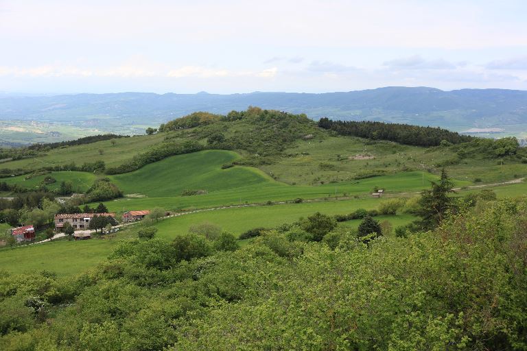 城塞跡と塔