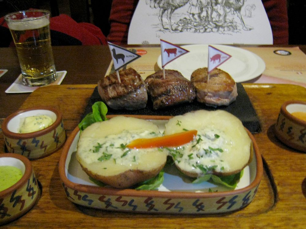 Arequipa Dinner